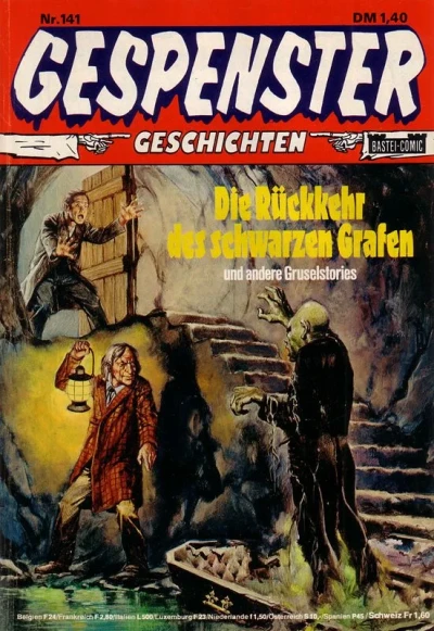 Cover of Die Rückkehr des schwarzen Grafen