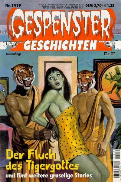 Cover of Der Fluch des Tigergottes