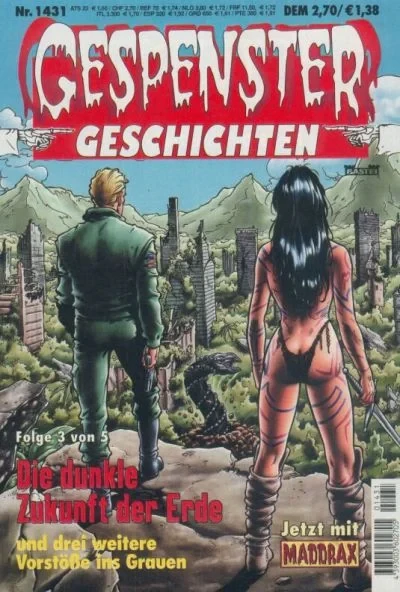 Cover of Die dunkle zukunft der Erde