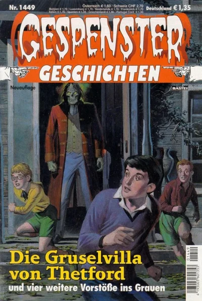 Cover of Die Gruselvilla von Thetford