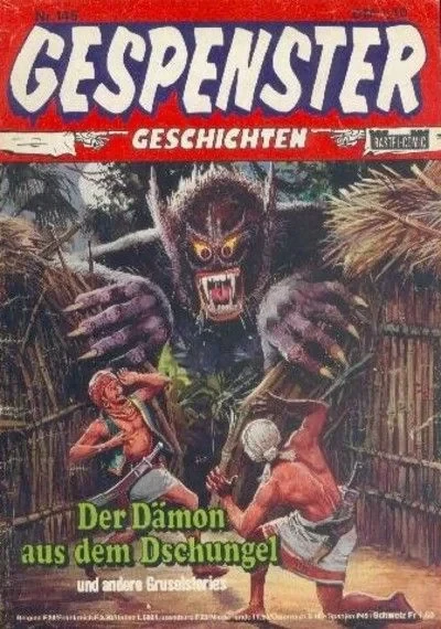 Cover of Der Dämon aus dem Dschungel