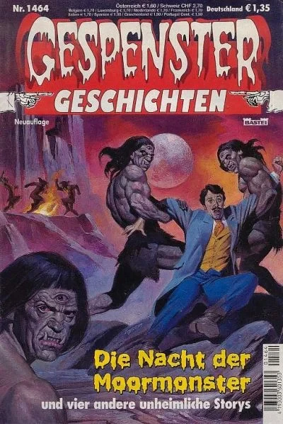 Cover of Die Nacht der Moormonster