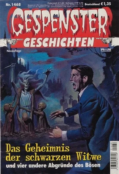 Cover of Das Geheimnis der schwarzen Witwe