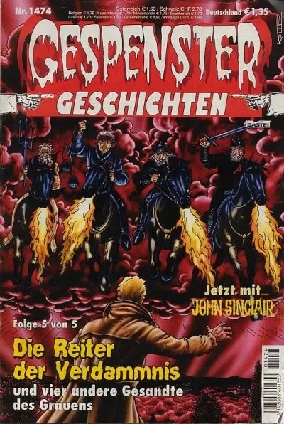 Cover of Die Reiter der Verdammnis