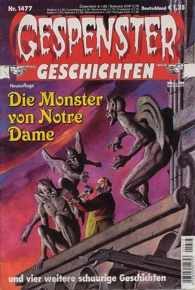 Cover of Die Monster von Notre Dame