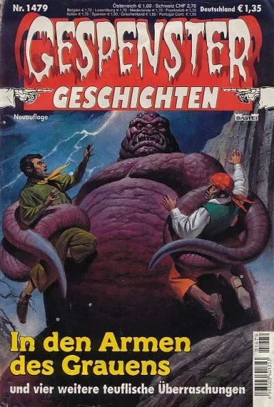Cover of In den Armen des Grauens