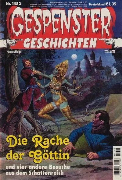 Cover of Die Rache der Göttin