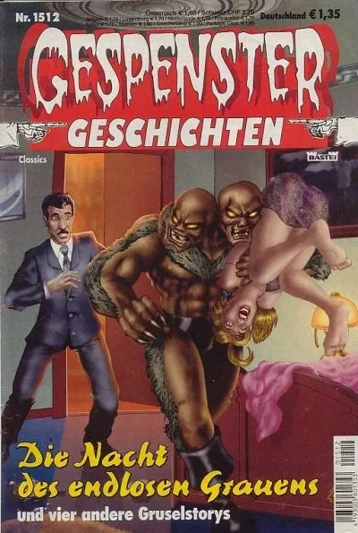 Cover of Die Nacht des endlosen Grauens