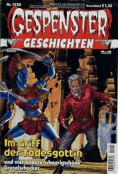 Cover of Im Griff der Todesgöttin