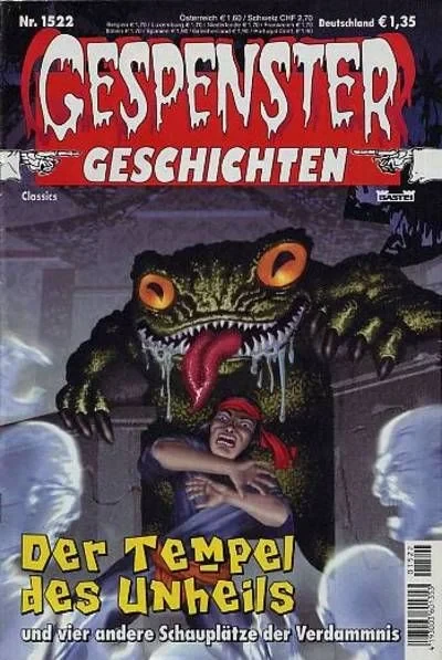 Cover of Der Tempel des Unheils