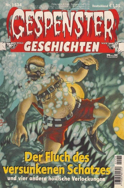 Cover of Der Fluch des versunkenen Schatzes