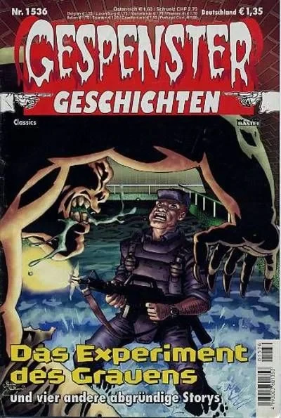 Cover of Das Experiment des Grauens
