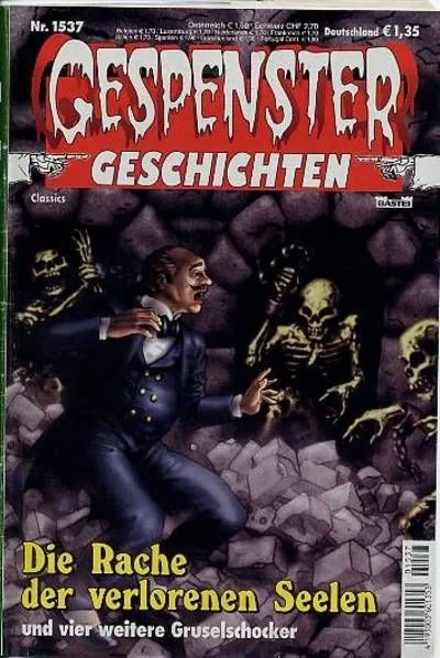 Cover of Die Rache der verlorenen Seelen