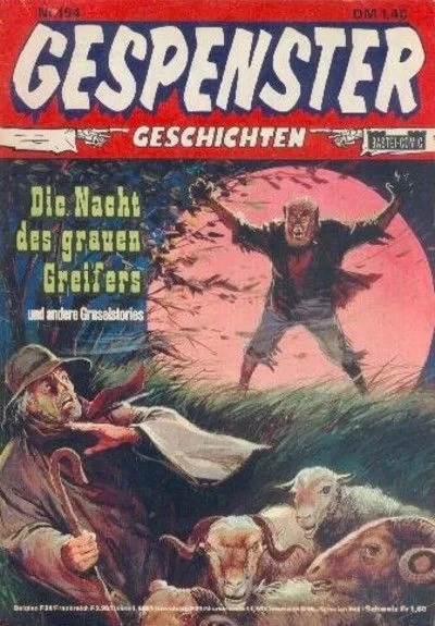 Cover of Die Nacht des grauen Greifers