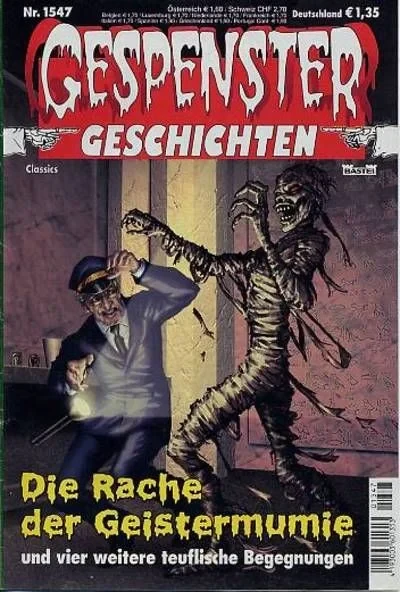 Cover of Die Rache der Geistermumie