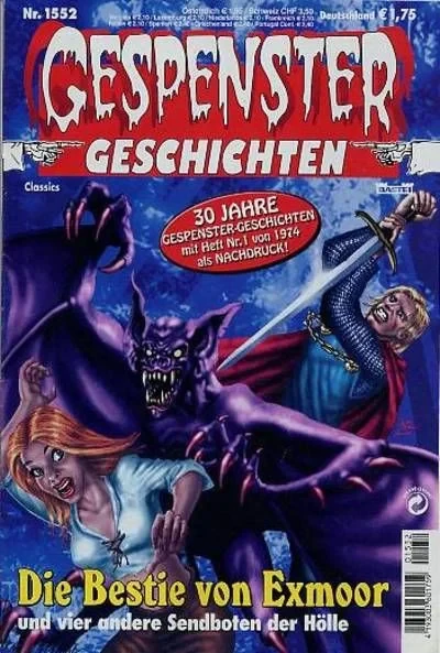 Cover of Die Bestie von Exmoor