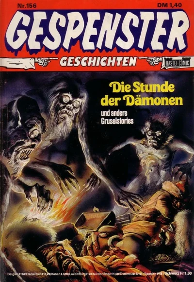 Cover of Die Stunde der Dämonen