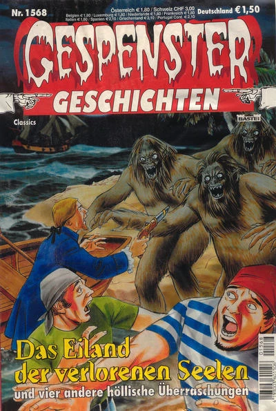 Cover of Das Eiland der verlorenen Seelen