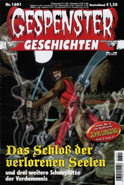 Cover of Das Schloß der verlorenen Seelen