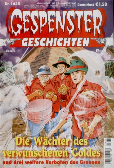 Cover of Die Wachter des verwunschenen Goldes