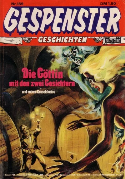 Cover of Die Göttin mit den zwei Gesichtern