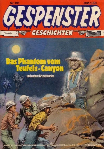 Cover of Das Phantom vom Teufels-Canyon