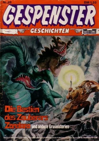 Cover of Die Bestien des Zauberers Zandora