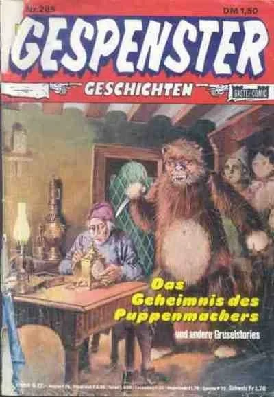 Cover of Das Geheimnis des Puppenmachers
