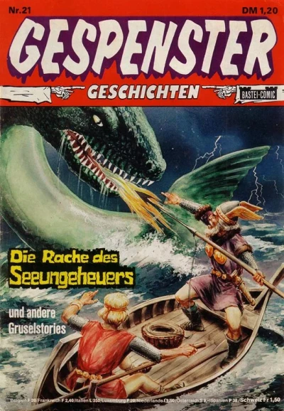 Cover of Die Rache des Seeungeheuers