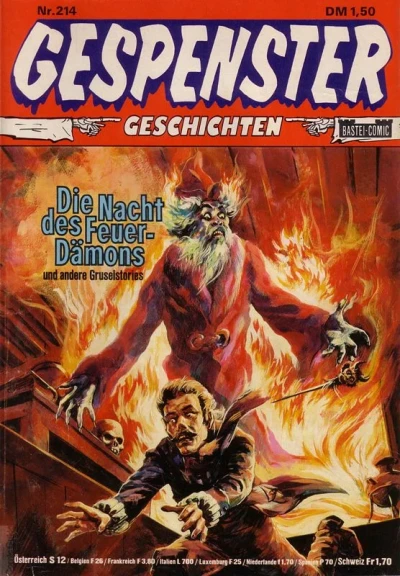 Cover of Die Nacht des Feuer-Dämons