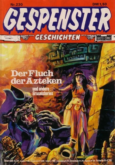 Cover of Der Fluch der Azteken