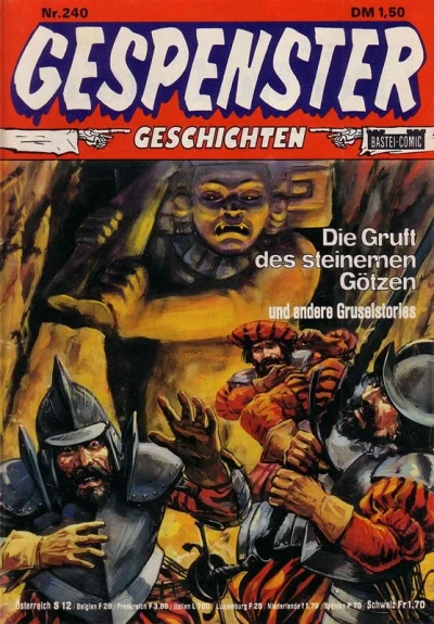 Cover of Die Gruft des steinernen Götzen