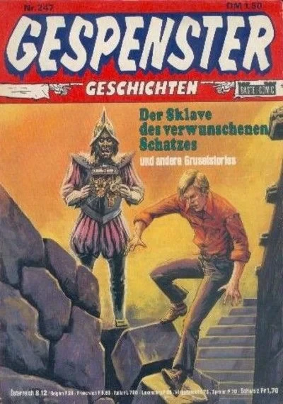 Cover of Der Sklave der verwunschenen Schatzes