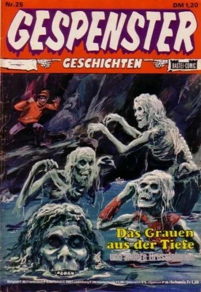 Cover of Das Grauen aus der Tiefe