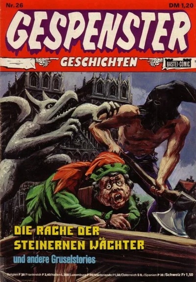 Cover of Die Rache der steinernen Wächter