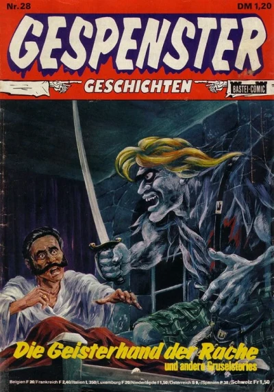 Cover of Die Geisterhand der Rache