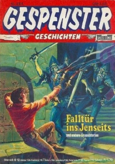 Cover of Falltür ins Jenseits