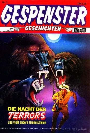 Cover of Die Nacht des Terrors