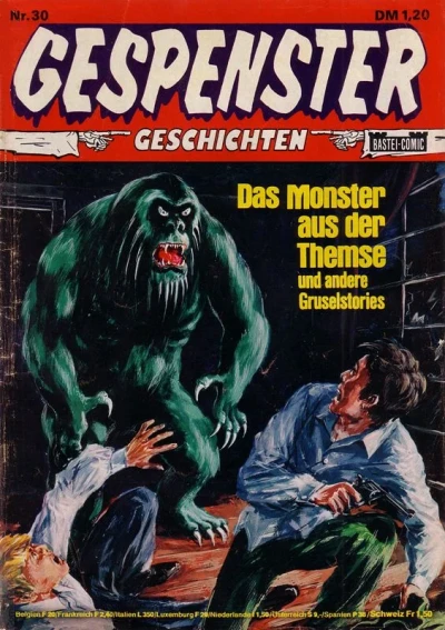 Cover of Das Monster aus der Themse