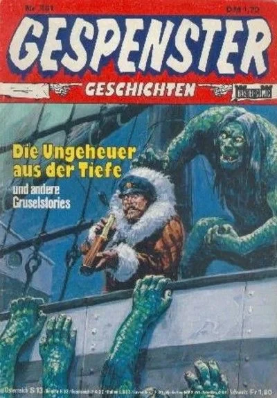 Cover of Die Ungeheuer aus der Tiefe