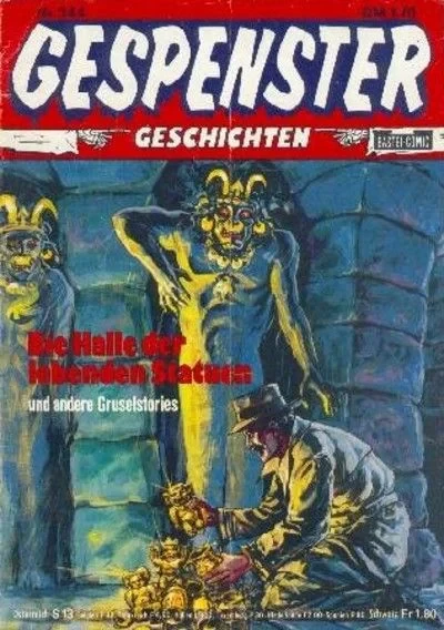 Cover of Die Halle der lebenden Statuen