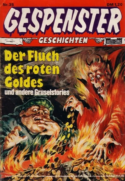 Cover of Des Fluch des roten Goldes