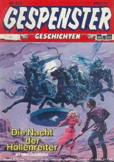Cover of Die Nacht der Höllenreiter