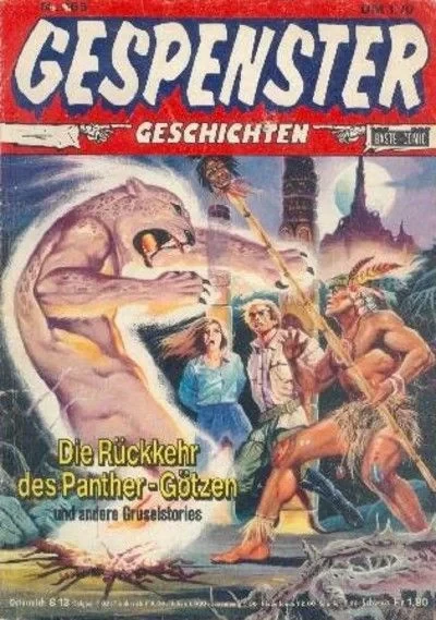Cover of Die Rückkehr des Panther-Götzen