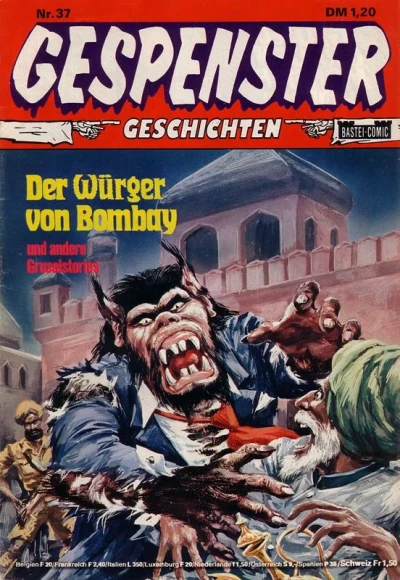 Cover of Der Würger von Bombay