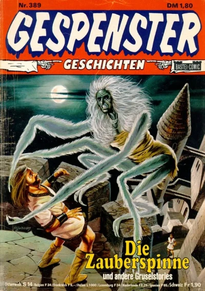 Cover of Die Zauberspinne