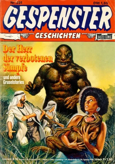 Cover of Der Herr der verbotenen Sümpfe
