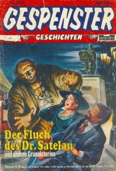 Cover of Der Fluch des Dr. Satelan