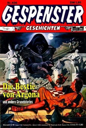 Cover of Die Bestie von Argona