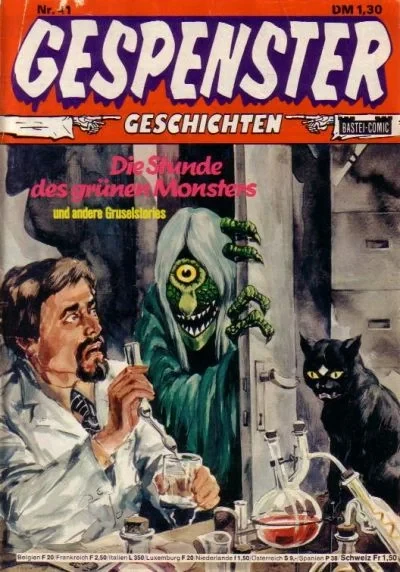 Cover of Die Stunde des grünen Monsters